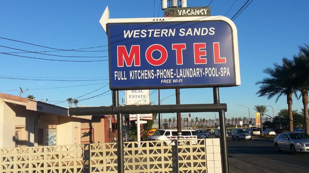 Western Sands Motel Індіо Екстер'єр фото