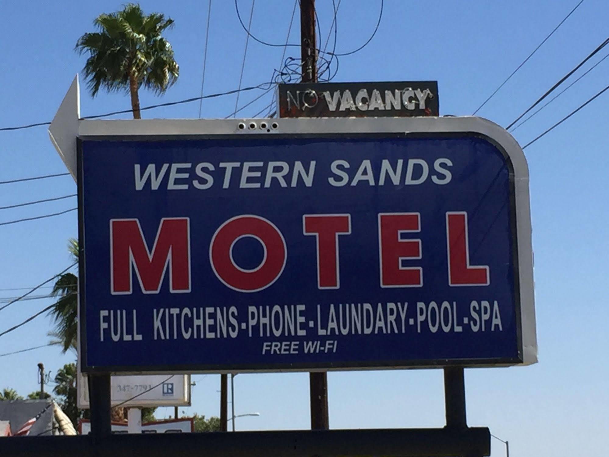 Western Sands Motel Індіо Екстер'єр фото